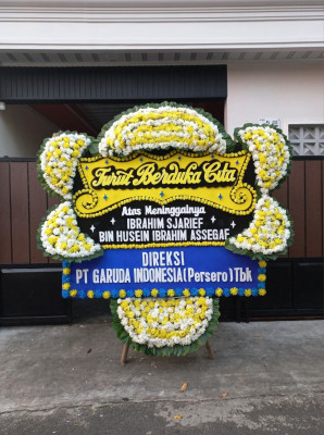 Papan Bunga Duka di Keturen